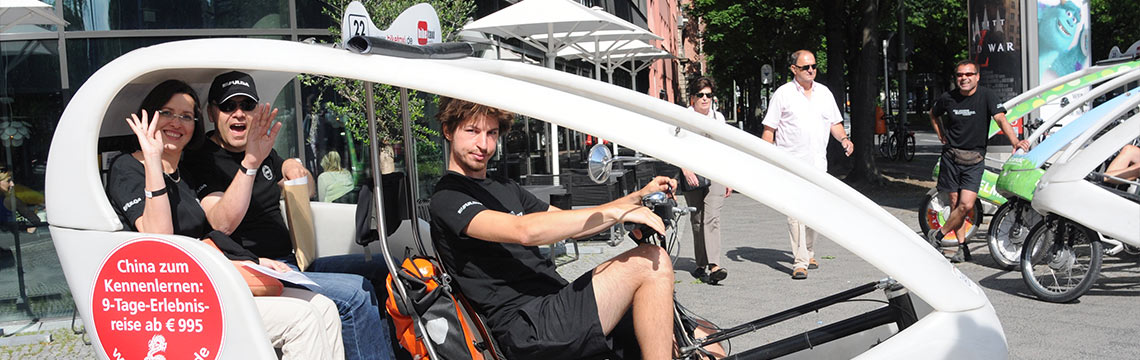 Fahrradtaxi für ganz Berlin